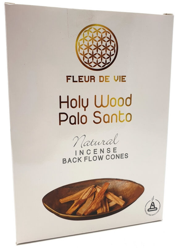 Fleur de Vie  ( Flower of life ) Backflow  backflow koner  - Holy Wood Palo Santo