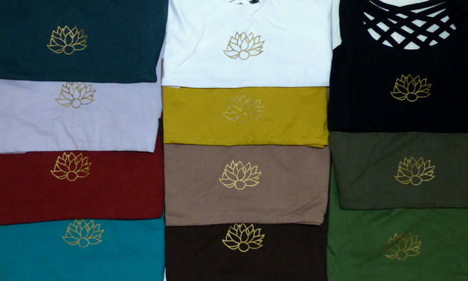 Yoga  top (Bh) med Aum, Lotus eller Livets blomma  - Medium - 7