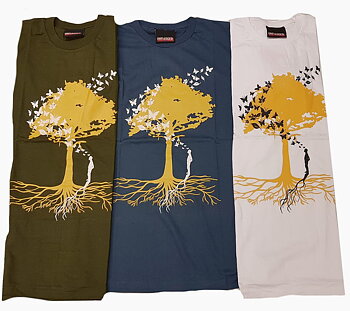 Beautiful Thoughts, Tree T-Shirt  - Medium