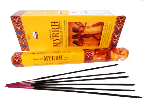 Darshan Myrrh Rökelse  - Hexagram Paket