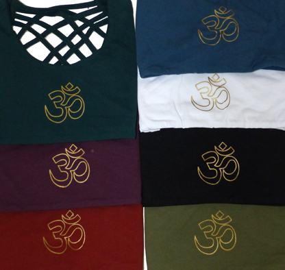 Yoga top (Bh) med Aum, Lotus eller Livets blomma  - Large - 8