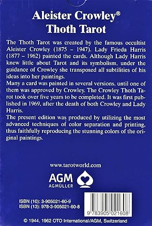Aleister Crowley Thoth Tarot - De Luxe Edition -Older Printing - 5