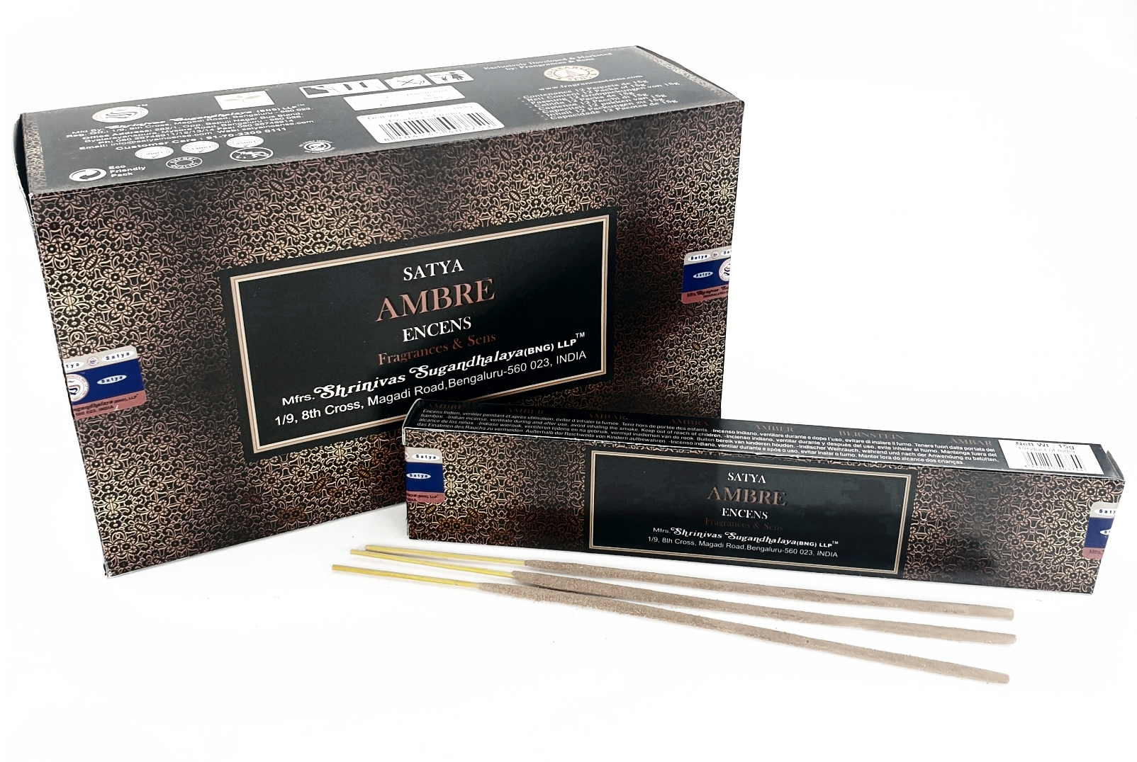 Rökelse Satya Amber/Ambre  - Deko Pack