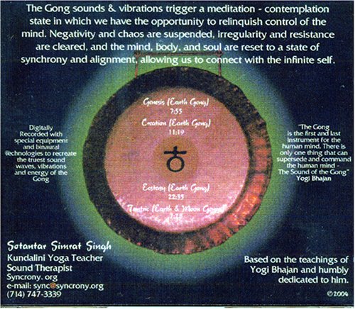 Earth Planet Gong: The Music of the Spheres Sotantar Simrat Singh  - CD - 2