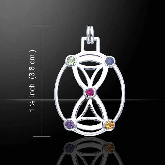  "Hourglass" Sädesfältscirkel Geometrisk Halsband av  Peter Stone  - 2