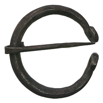 Mantelspänne / Ringspänne - 5cm Slät