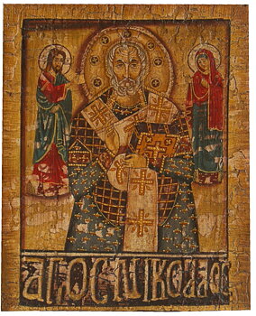 Handmålade Ikon - Orthodox Helgon