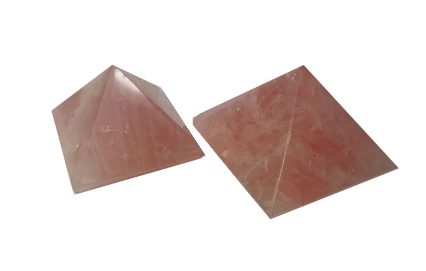 Rosenkvarts Pyramid  - ca. 80 mm