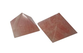 Rosenkvarts Pyramid  - ca. 80 mm
