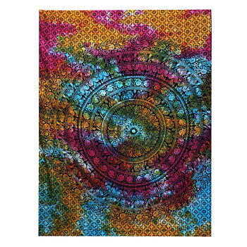 Väggbonad  - Elefant Mandala i Batik - 112cm
