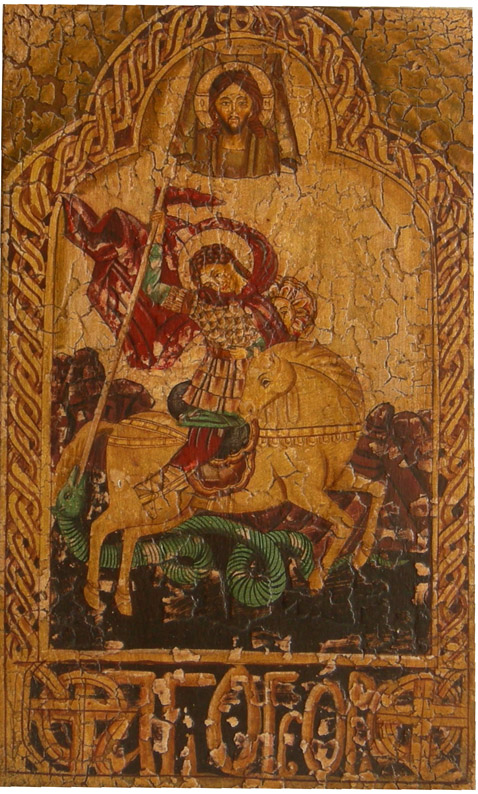 Handmålade Ikon - St. George