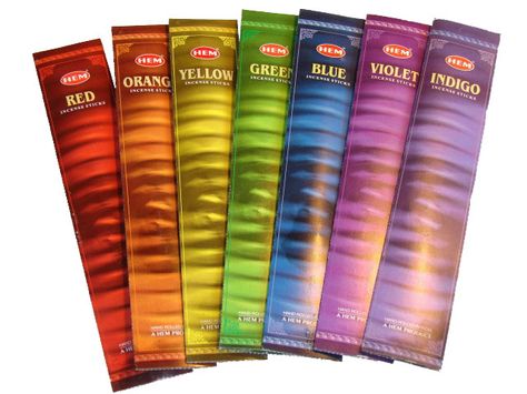 Rökelse 7 Färger ( Colours)  - 42gram Packet