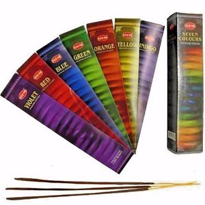 Rökelse 7 Färger ( Colours)  - 42gram Packet - 2