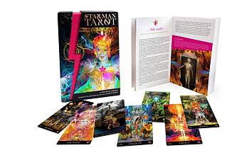Starman Tarot By Davide de Angelis, Boxed Set - Kort med Bok