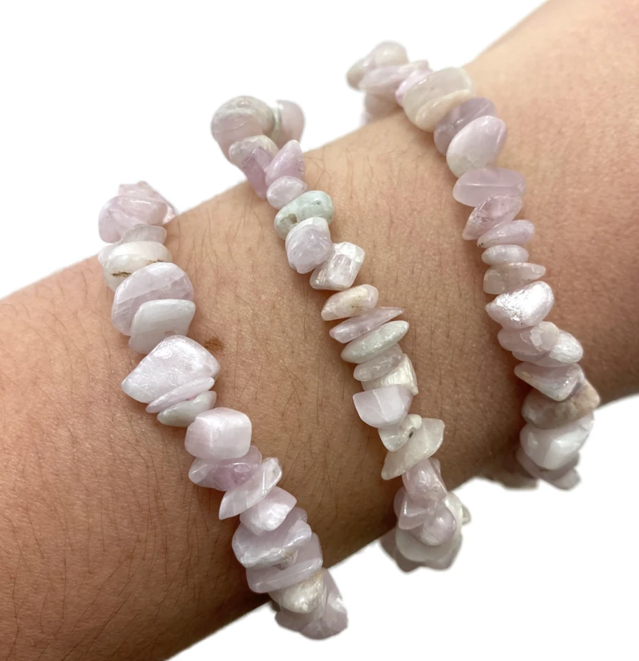 Kunzit Chip Armband - 2