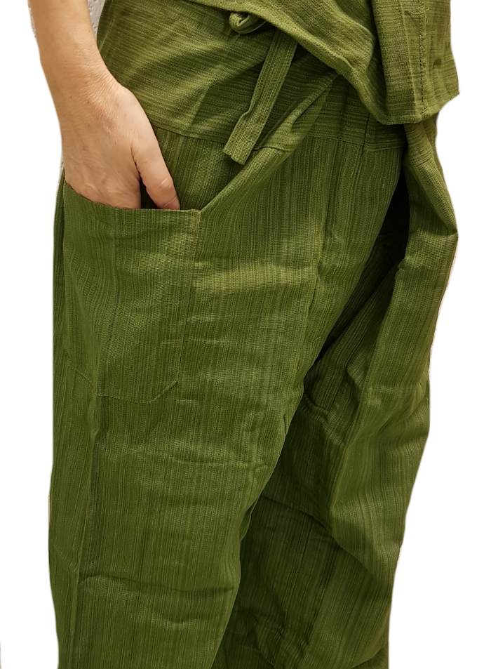 Fiskarbyxor / Fisherman pants - Vävlook - 2