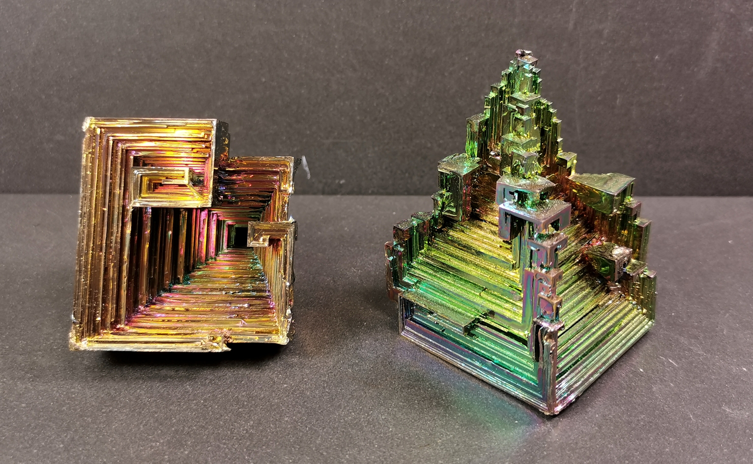 Bismuth / Wismut Kristall, 110  -140 gram