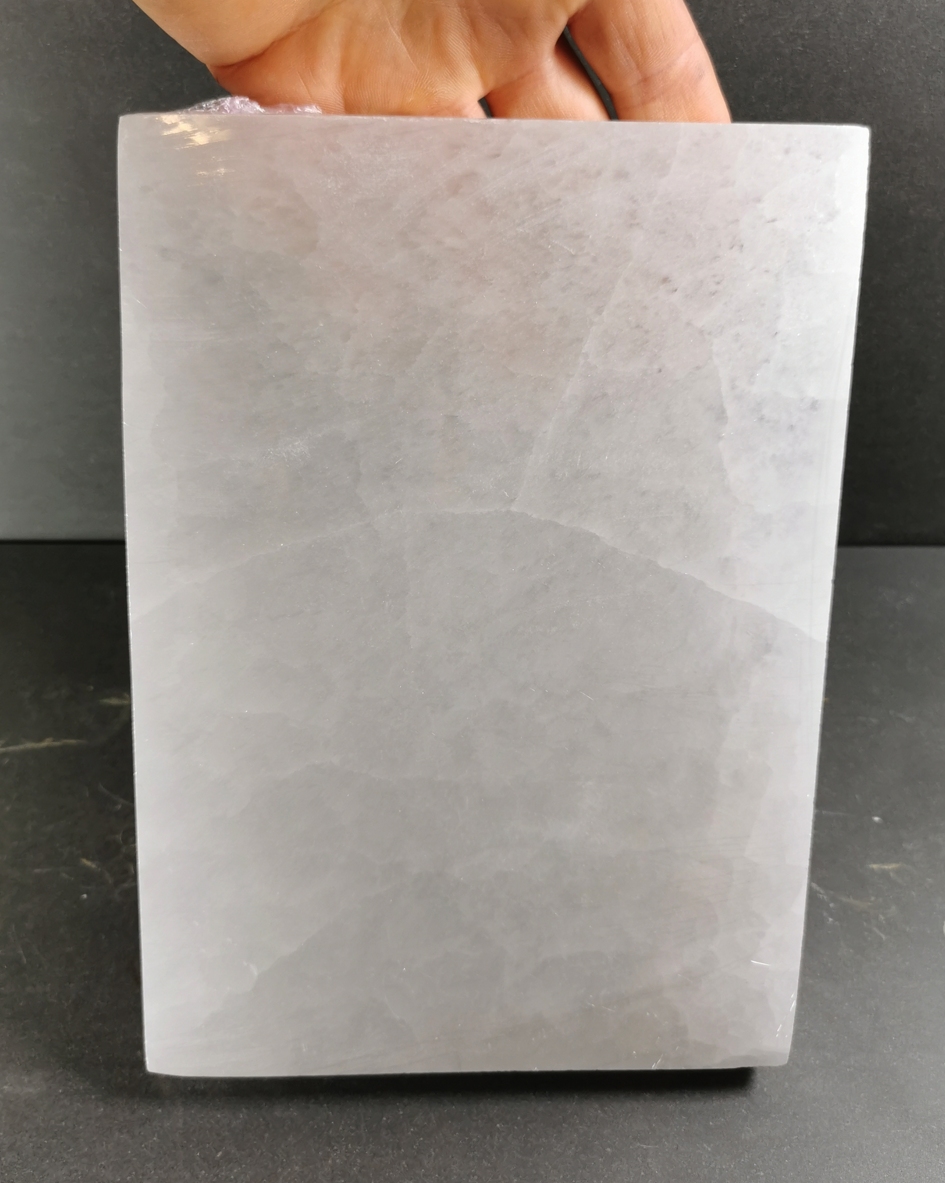 Selenit laddningsplatta (Selenite Charging Plate) - XL Storlek - ca. 12x20cm - 2