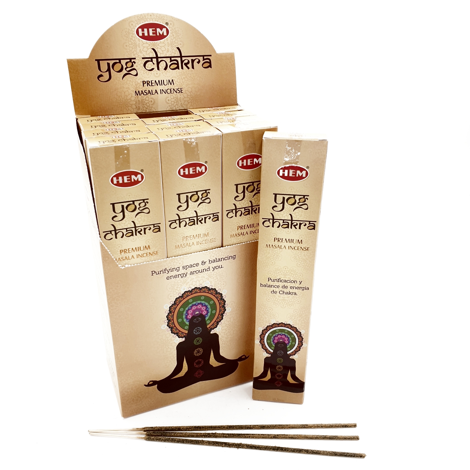 Yog Masala Chakra Rökelse -HEM