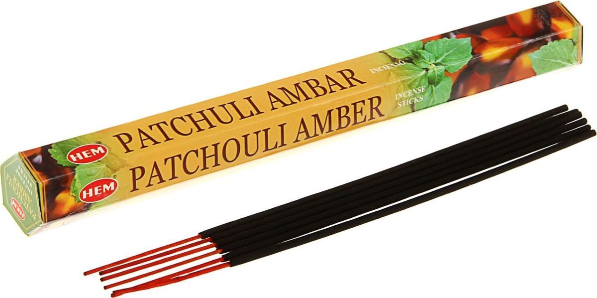 Patchouli Amber  Rökelse - HEM