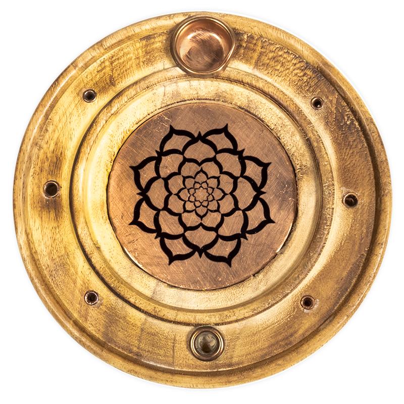 Rökelsehållare - Lotus Mandala 