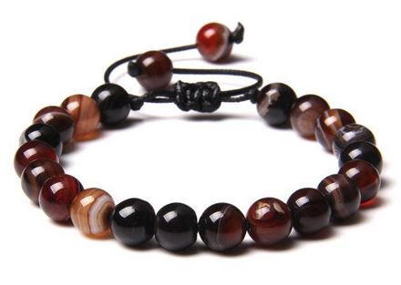Brun Bandagat Armband 