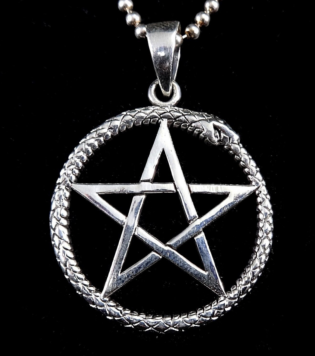 Ouroboros med Pentagram - 2