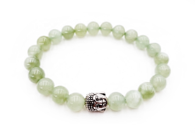 Buddha Armband - Serpentin / Ny Jade