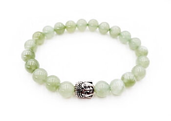 Buddha Armband - Serpentin / Ny Jade