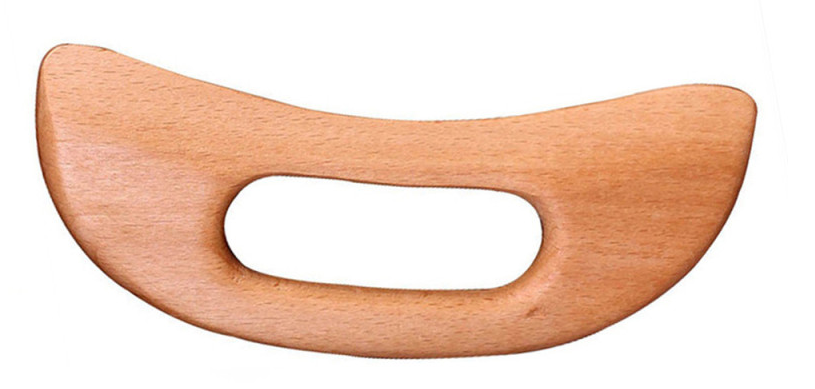 Guasha Massage Verktyg  - Träskrapa/Roller