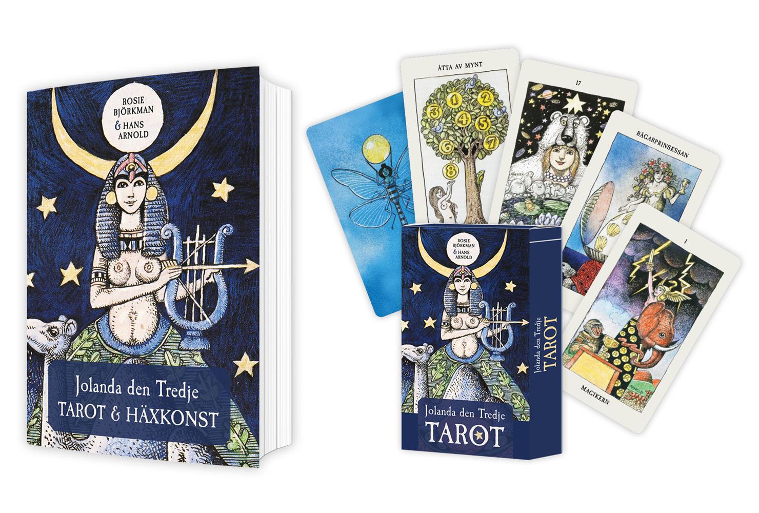 Jolanda den Tredje – Tarot och Häxkonst (bok+kort SET) - Björkman Rosie - 3