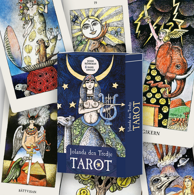 Jolanda den Tredje – Tarot och Häxkonst (bok+kort SET) - Björkman Rosie - 2