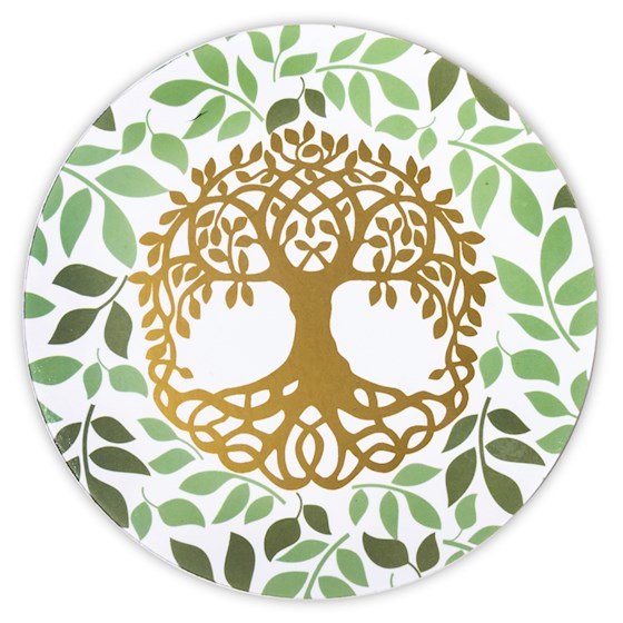 Livets träd Underlägg / Mandala - Cirkel - 2