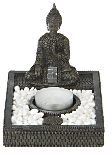 Thai Buddha värmeljushållare/Rökelsehållare - 2