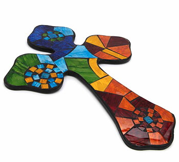 Mosaik Kors - 36cm