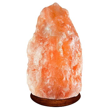 saltkristall lampa