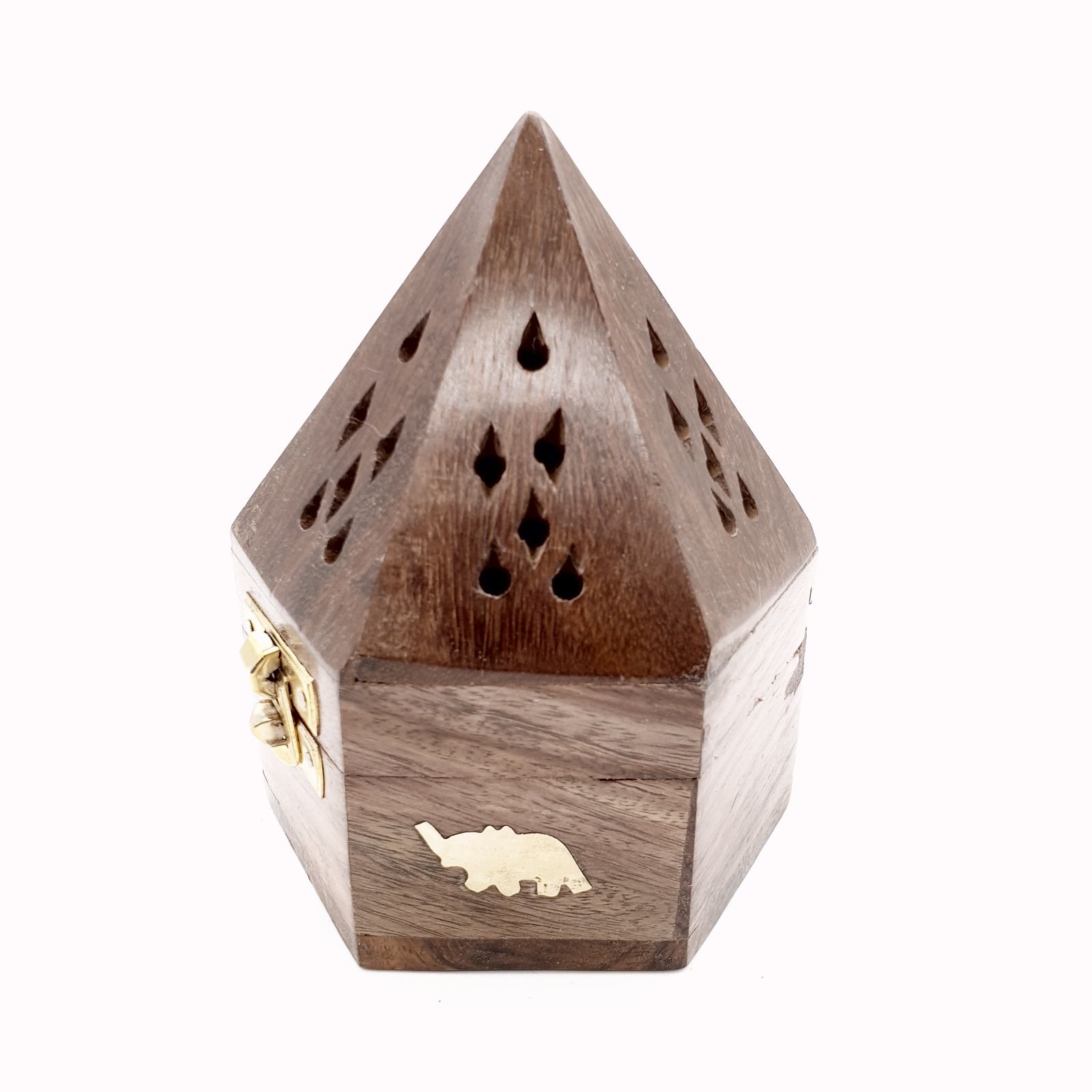 Kon Rökelsehållare Pyramid - Buddha /Yin Yang / Elefant - 3