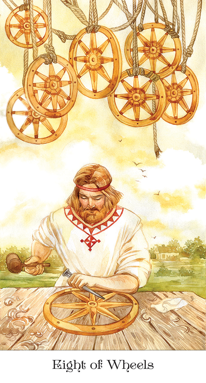 Tarot of the Golden Wheel  - 3
