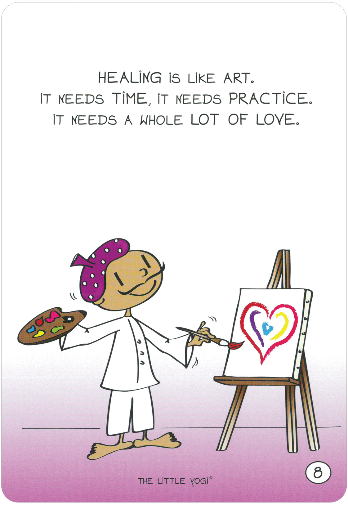 Happy Notes, The Little Yogi: 40 Impulse Cards With Instructions - 4