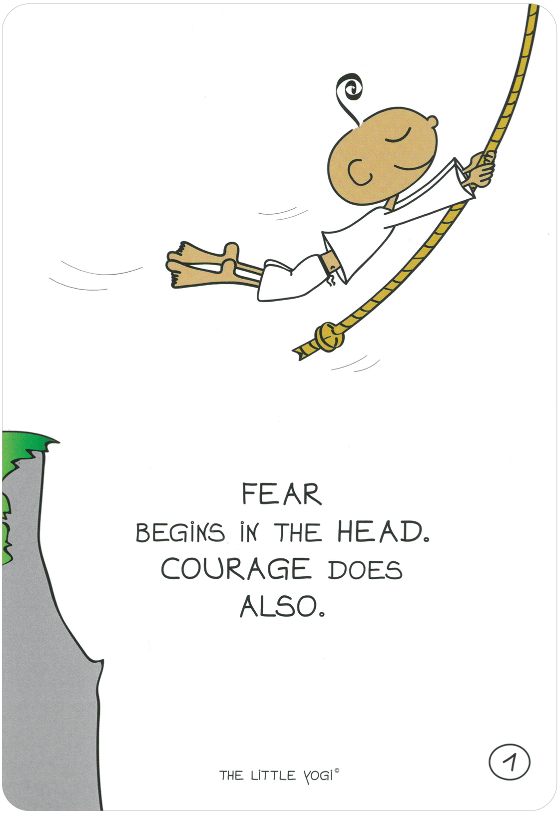 Happy Notes, The Little Yogi: 40 Impulse Cards With Instructions - 3