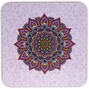 Lila Mandala Underlägg 