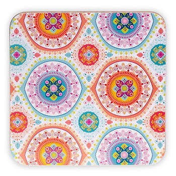  Mandala Flower Cirkels Underlägg 