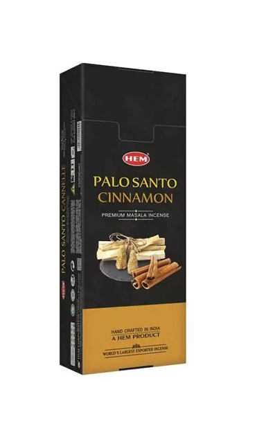 Hem Rökelse  - Hem Palo Santo Cinnamon Masala Hexa