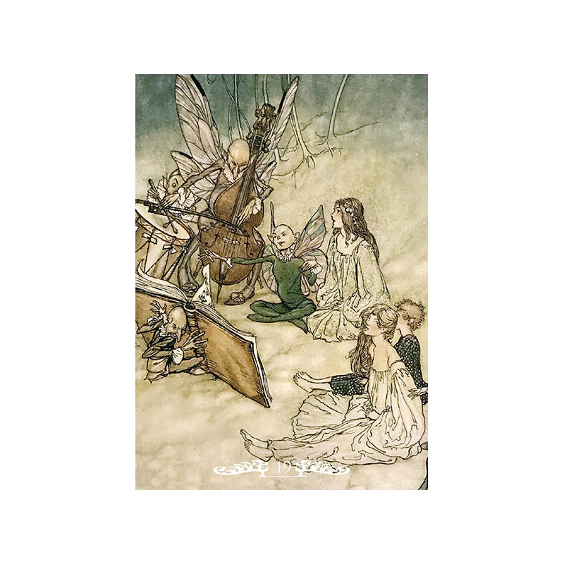 Fairy Oracle  by Arthur Rackham - 2