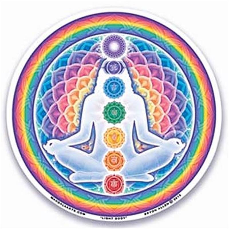 Klistermärke - Light Body Chakras