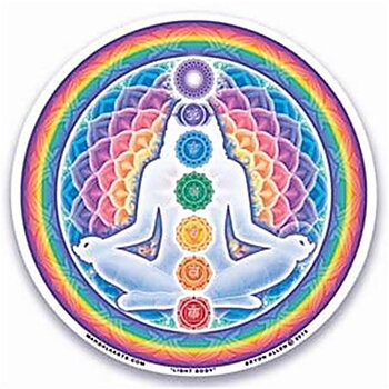 Klistermärke - Light Body Chakras