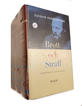 Brott och Straff, Bröderna Karamazov & Idioten (3 plastade volymer)   -  Fjodor Dostojevskij