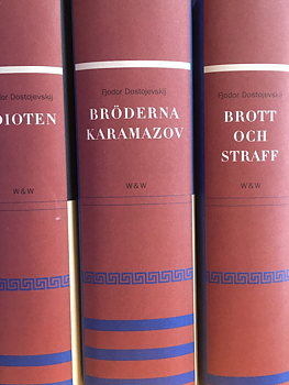 Brott och Straff, Bröderna Karamazov & Idioten (3 plastade volymer)   -  Fjodor Dostojevskij