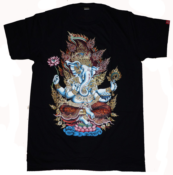 T-Shirt - Ganesha Svart 2