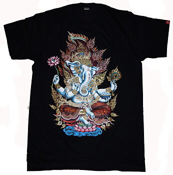 T-Shirt - Ganesha Svart 2